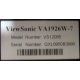 ViewSonic VA1926W-7 (Кострома)