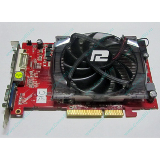 Б/У видеокарта 1Gb ATI Radeon HD4670 AGP PowerColor R73KG 1GBK3-P (Кострома)